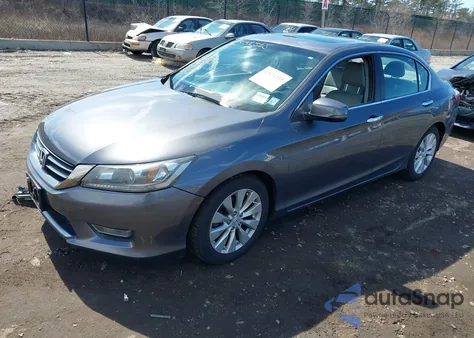 2013 Honda Accord Ex-L from USA, damaged, VIN 1HGCR2F85DA023495